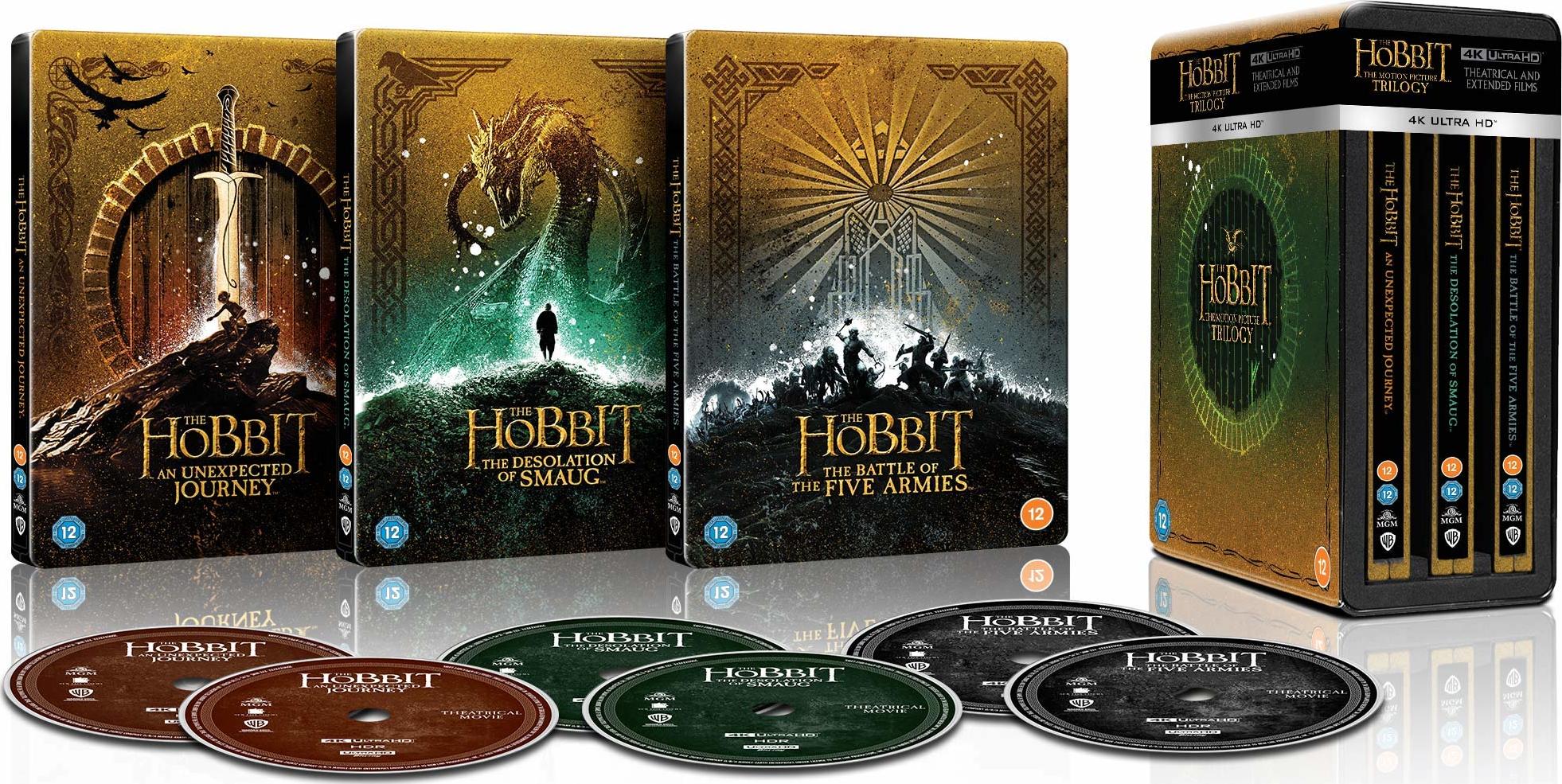 The Hobbit: The Motion Picture Trilogy 4K Blu-ray Release Date November ...