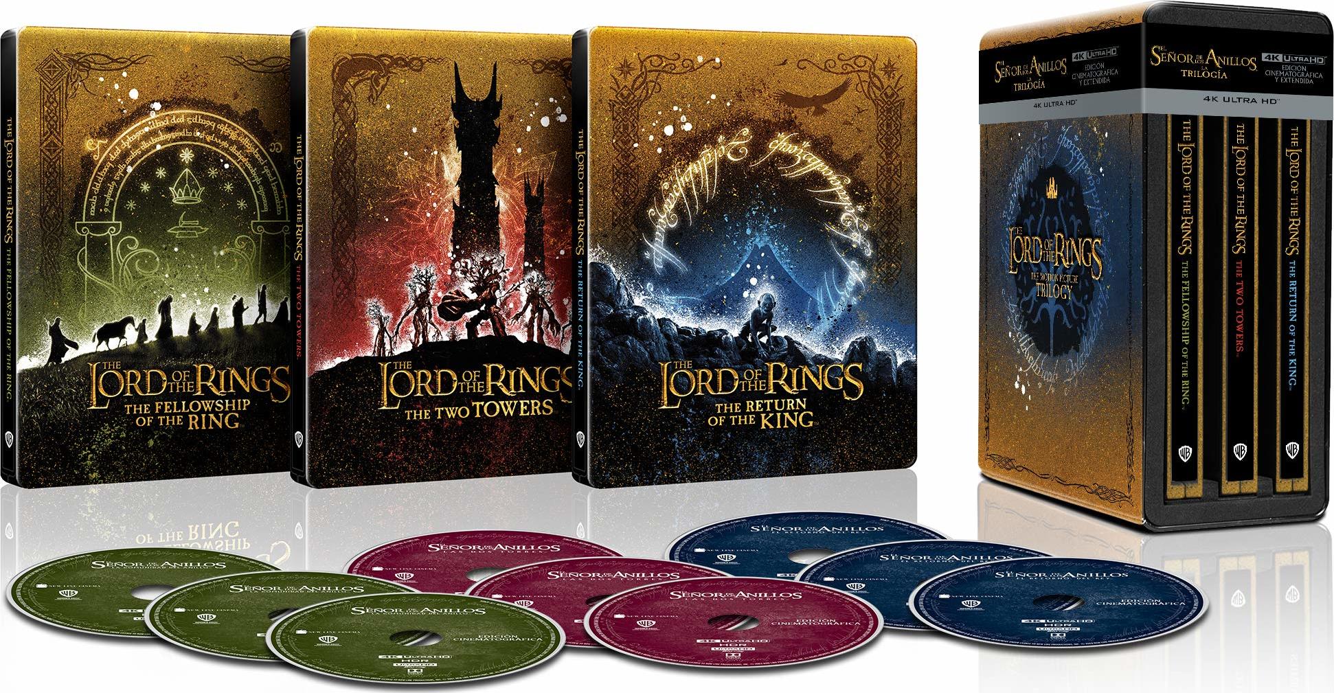 The Lord Of The Rings: The Motion Picture Trilogy 4K Blu-ray Release ...