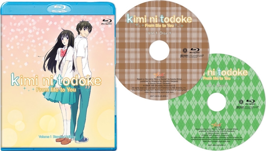 Kimi Ni Todoke - From Me To You: Volume 1 Blu-ray Release Date July 25 ...