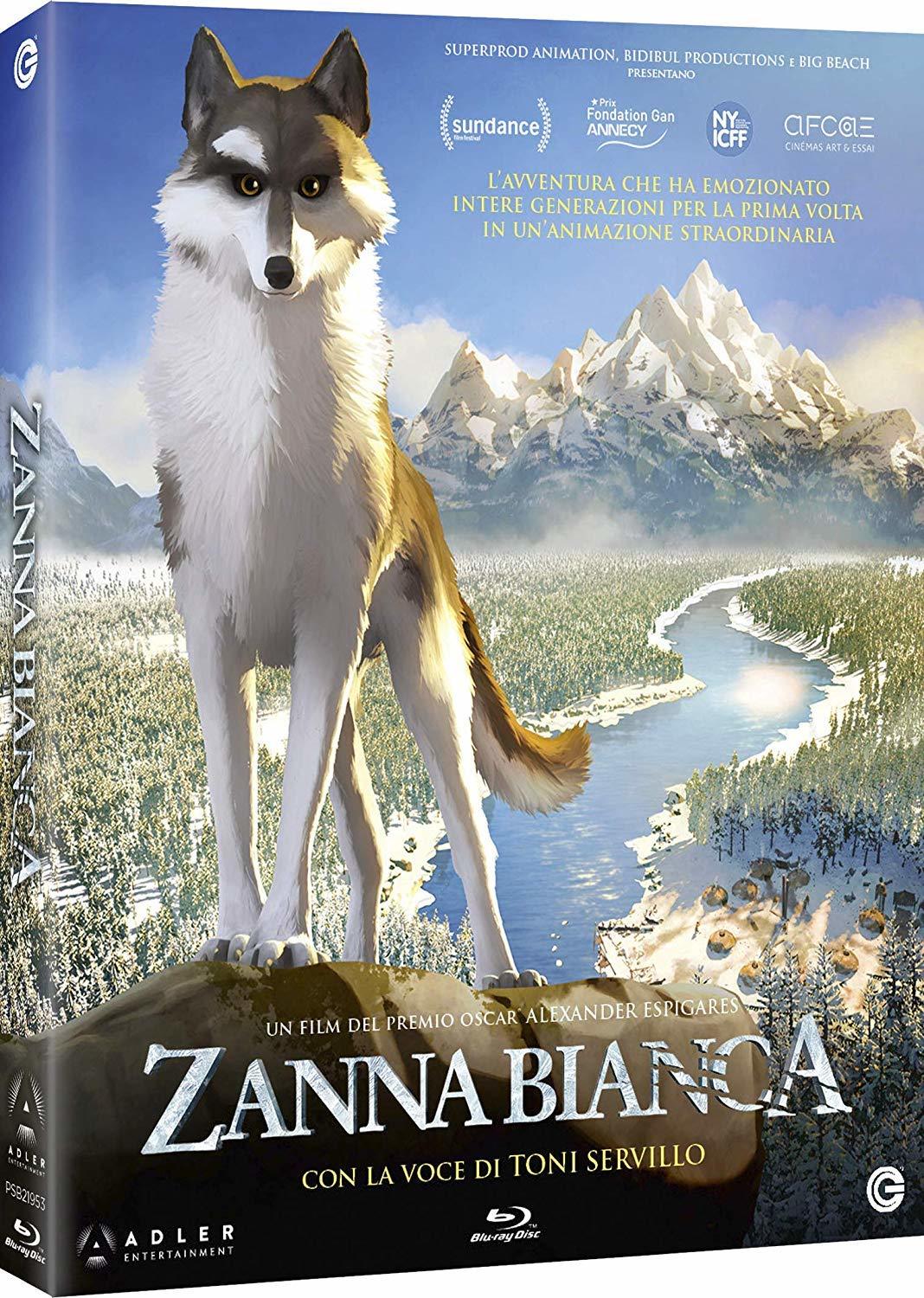 Zanna Bianca Blu-ray (Croc-Blanc / White Fang) (Italy)