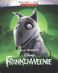 Frankenweenie Tim Burton Movie Blu Ray - Used