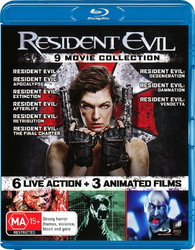 The Resident Evil 9 Movie Collection Blu-ray (Resident Evil / Resident Evil:  Apocalypse / Resident Evil: Extinction / Resident Evil: Afterlife / Resident  Evil: Retribution / Resident Evil: The Final Chapter /