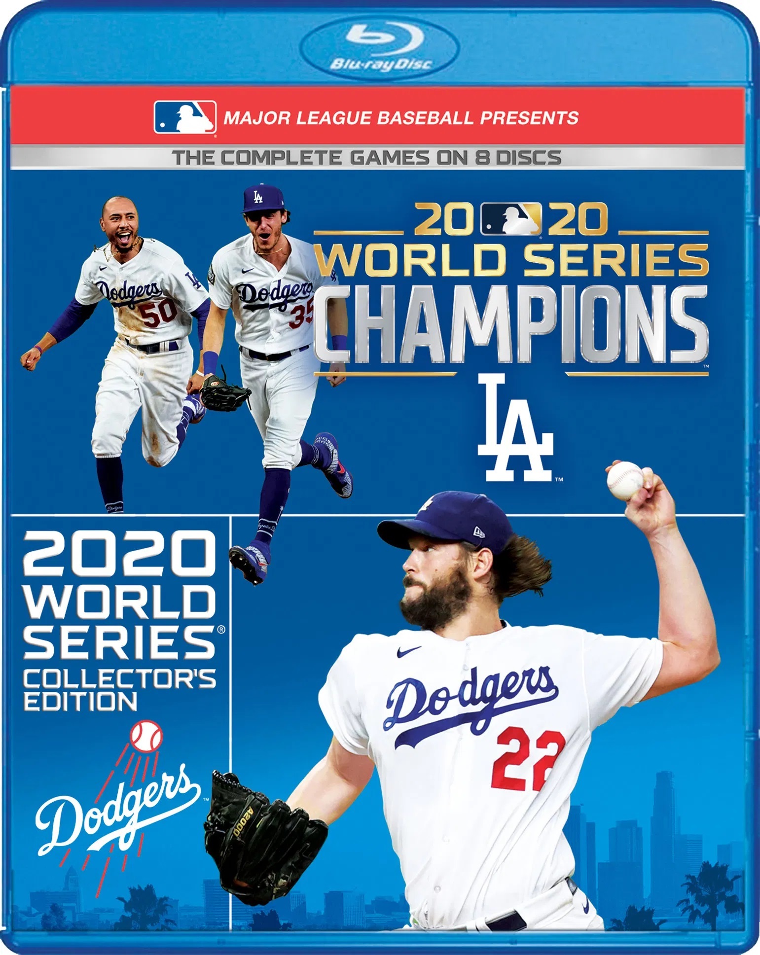 Los Angeles Dodgers 2020 World Series Champions Collector Patch