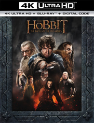 The Hobbit Blu-Ray dvd film The Battle of the Five Armies on a white  background Stock Photo - Alamy