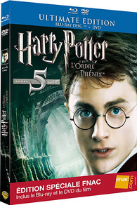 Harry Potter and the Order of the Phoenix Blu-ray (Fnac Exclusive) (France)