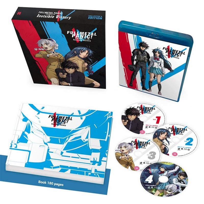 Full Metal Panic Invisible Victory Blu Ray Release Date January 11 21 Collector S Edition United Kingdom