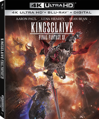 Kingsglaive: Final Fantasy XV 4K Blu-ray (4K Ultra HD + Blu-ray +