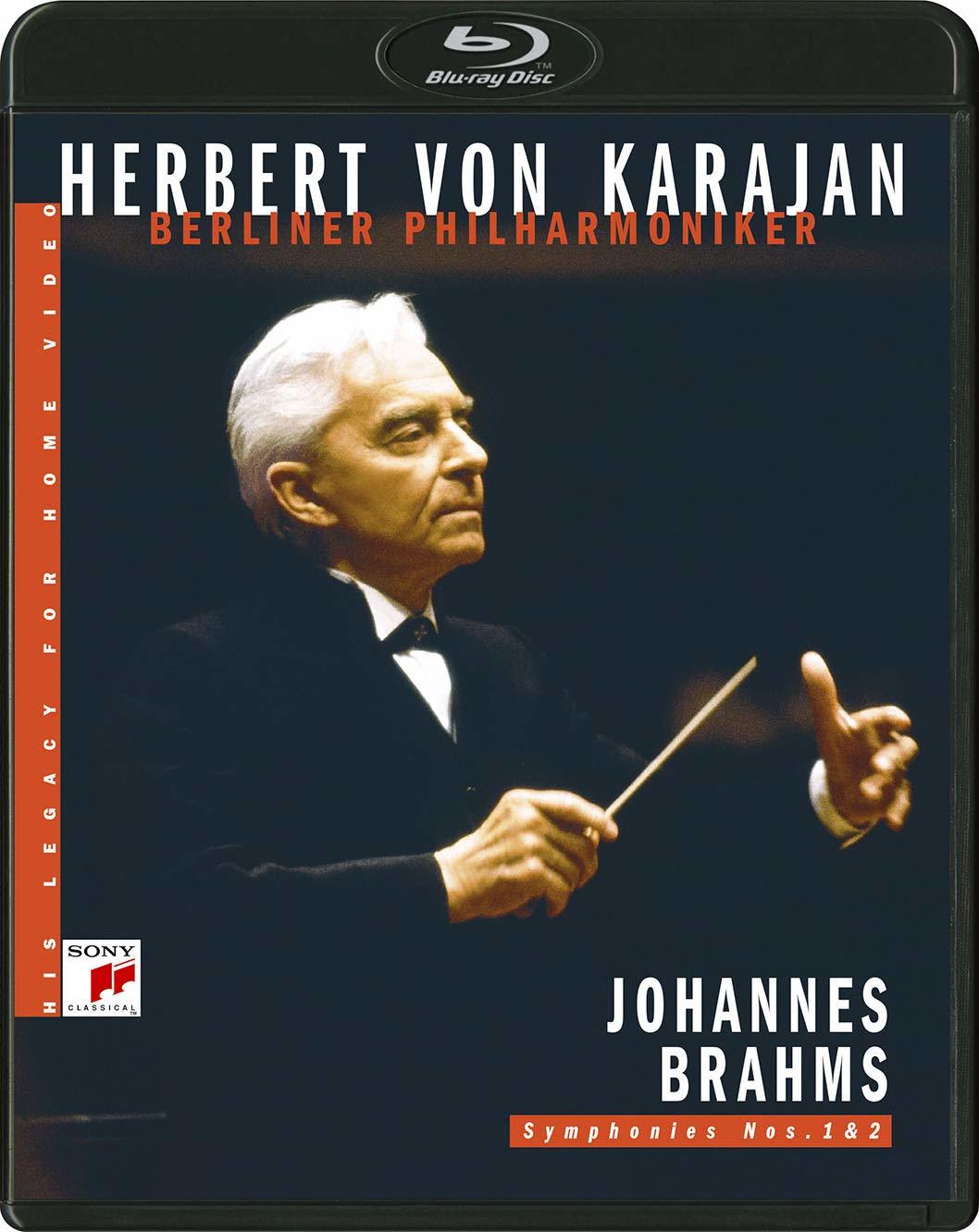 Herbert von Karajan: Brahms: Symphonies 1 and 2 Blu-ray (カラヤン