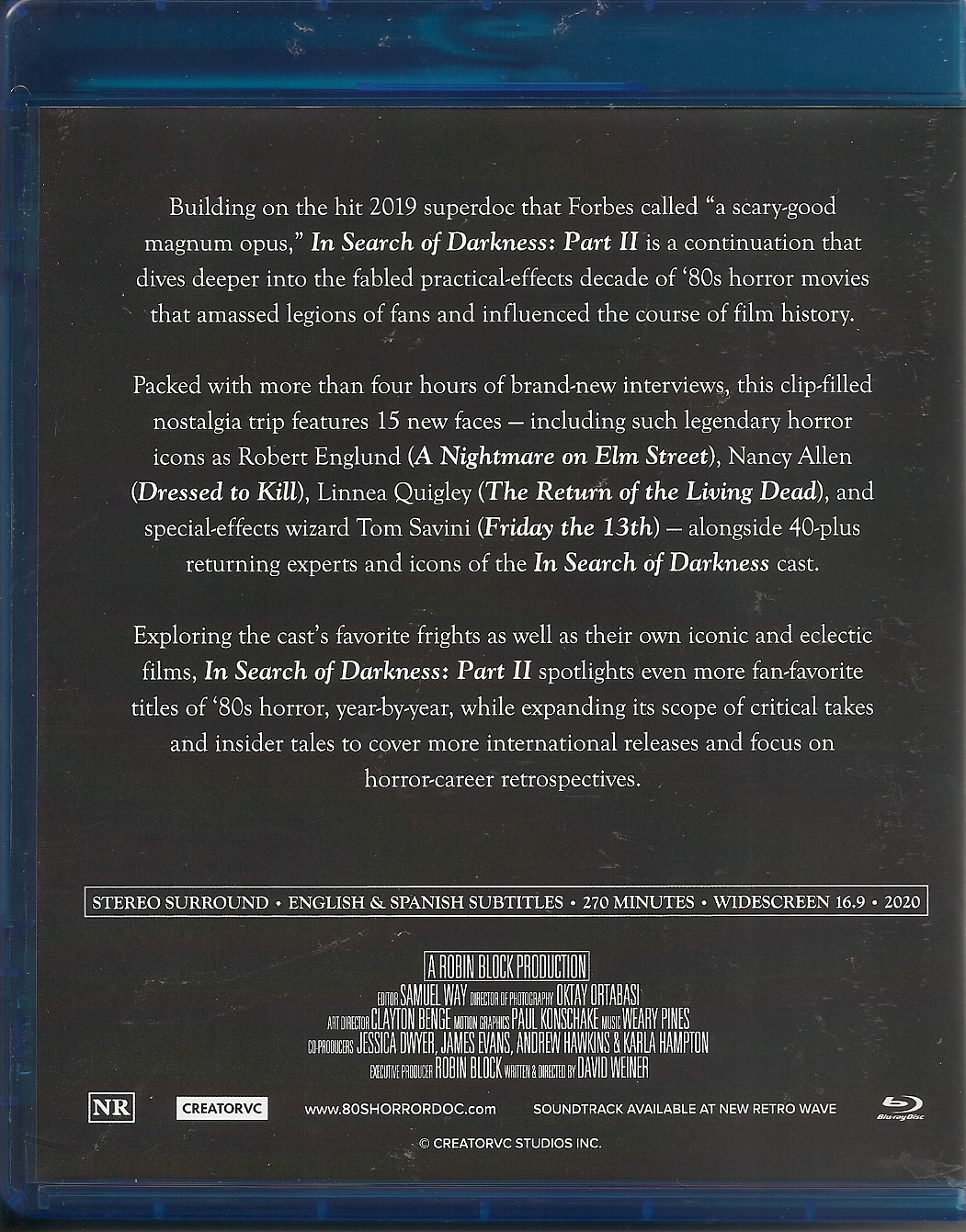 In Search Of Darkness Part Ii Blu Ray Release Date January 8 21 Collector S Edition