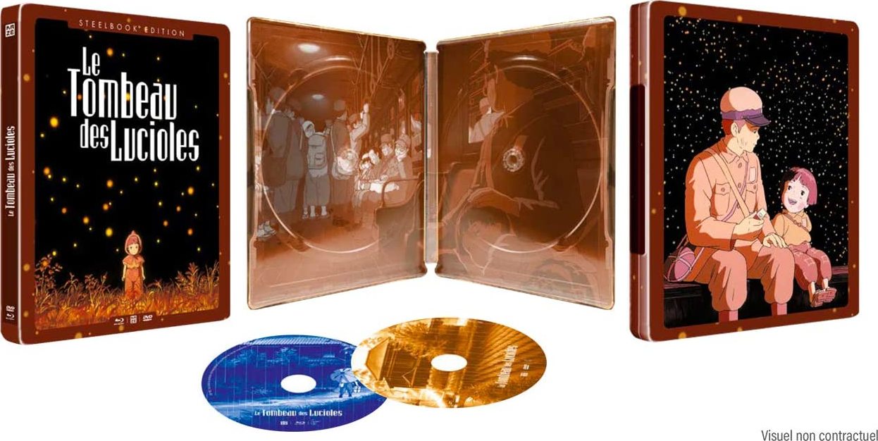 Le Tombeau des Lucioles Blu-ray Release Date April 6, 2021 (SteelBook