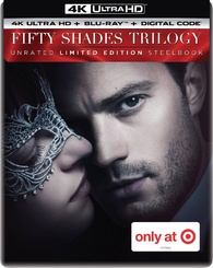 Fifty Shades Trilogy Blu-ray (Target Exclusive SteelBook)