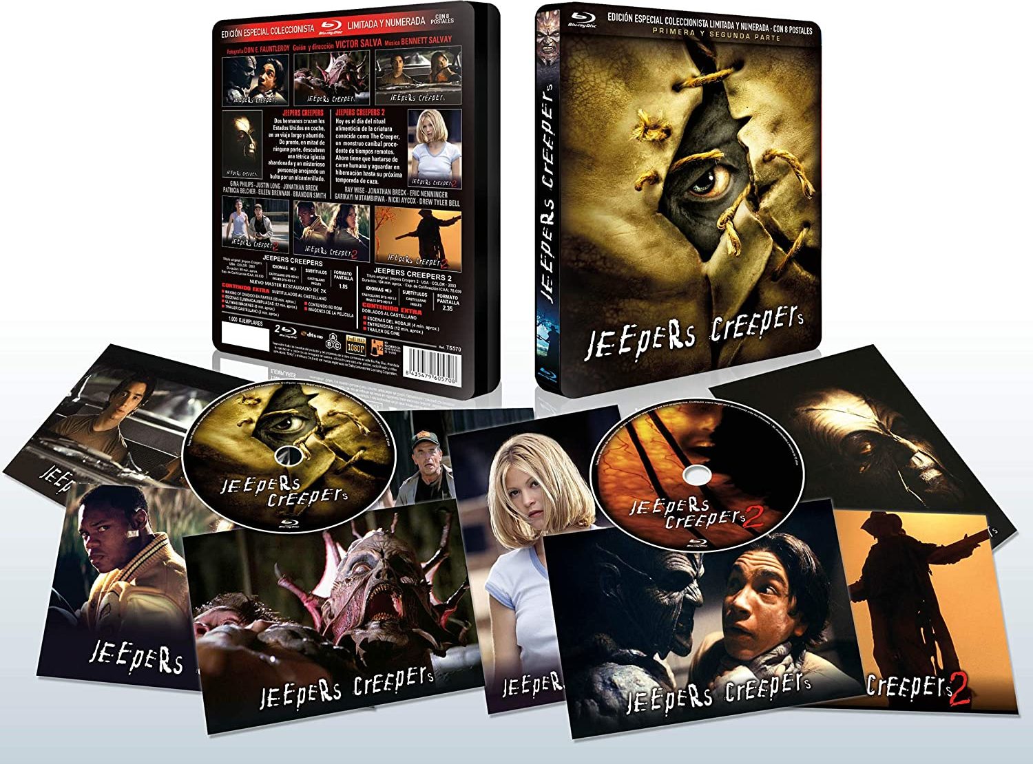 Jeepers Creepers / Jeepers Creepers 2 Bluray Release Date October 28