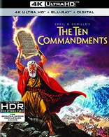 The Ten Commandments 4K (Blu-ray Movie)