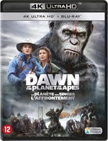 Dawn of the Planet of the Apes 4K (Blu-ray Movie), temporary cover art