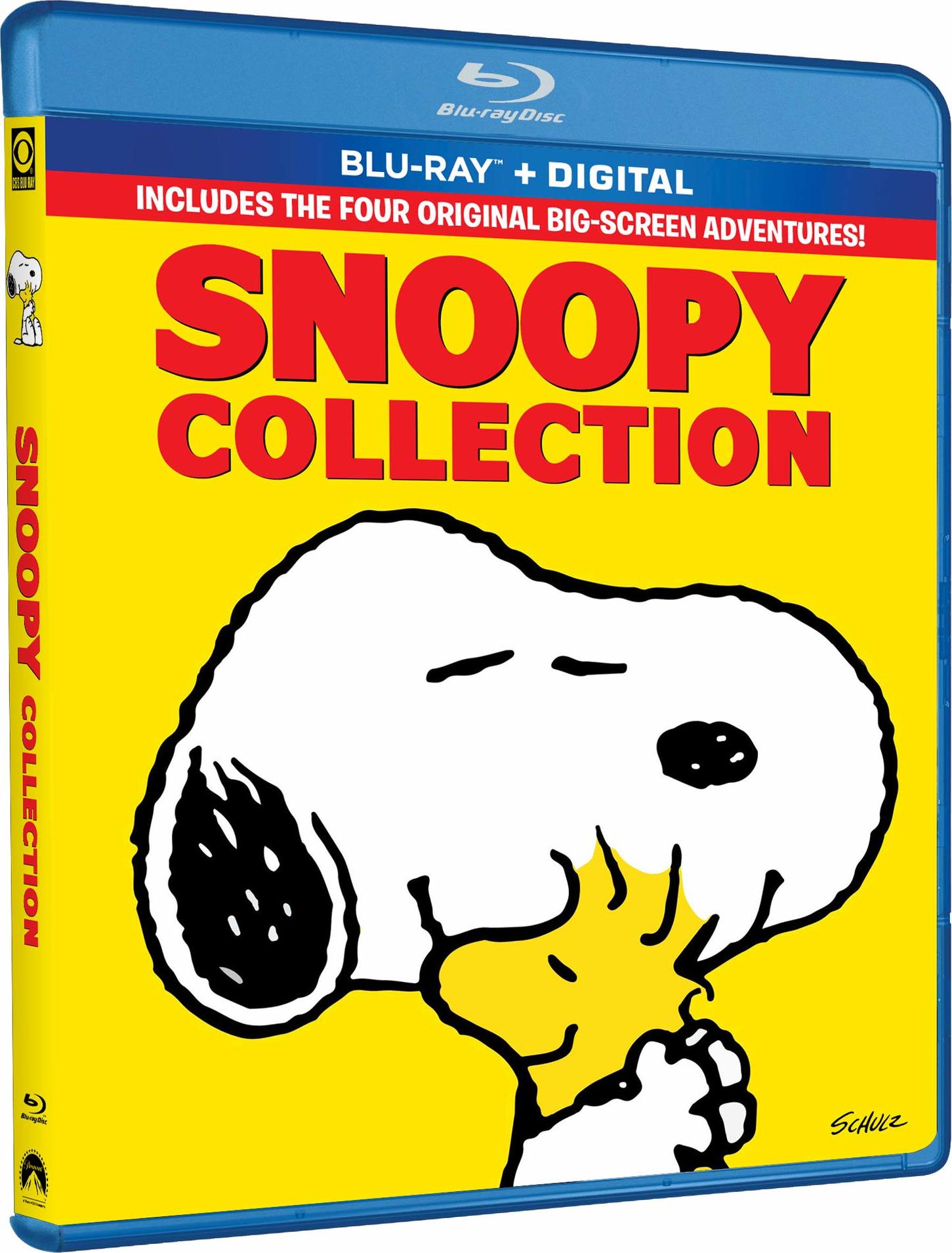 The Snoopy 4 Movie Collection Blu Ray