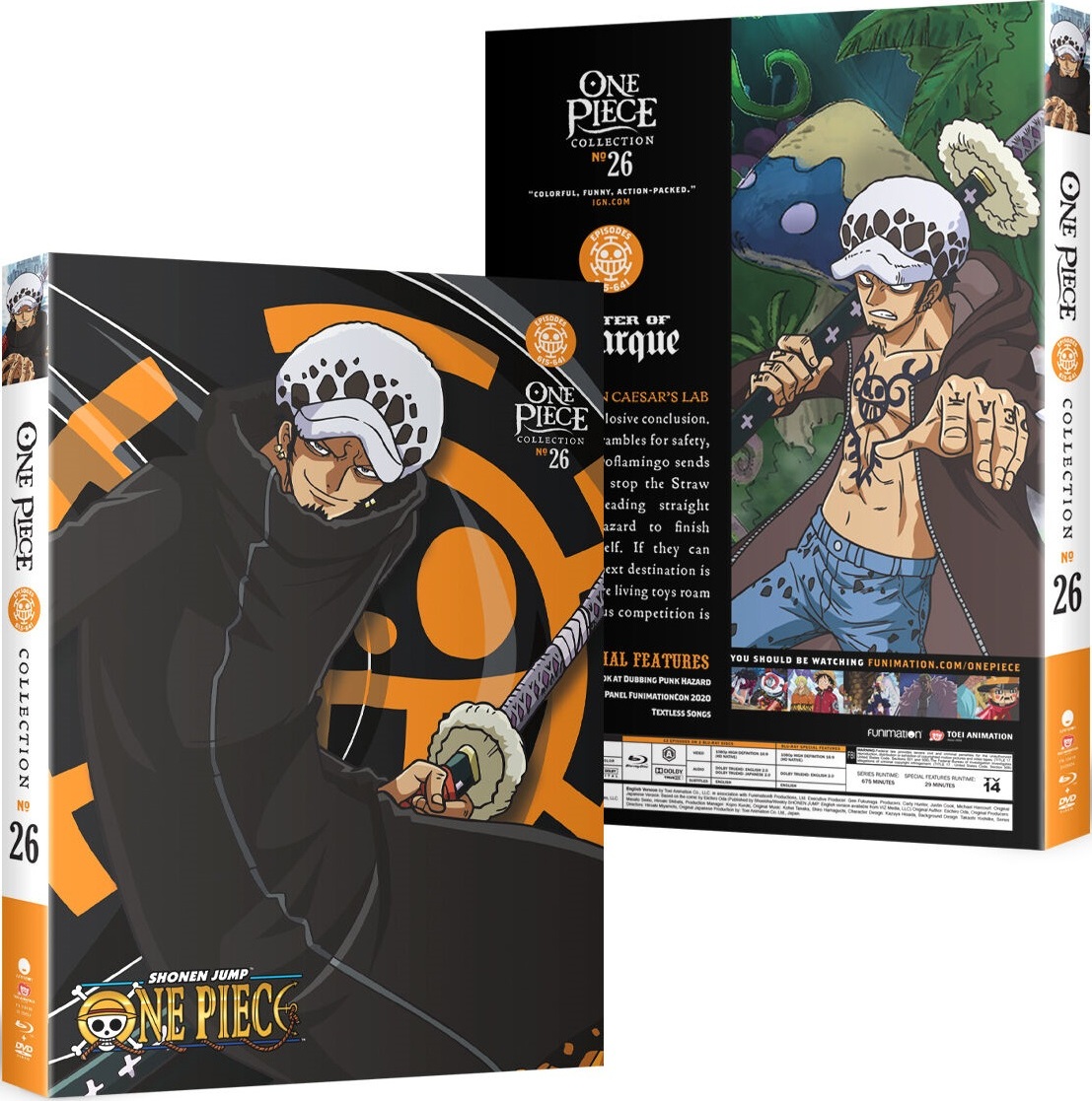 One Piece Collection 26 Blu Ray Release Date June 15 21 Episodes 615 641 Episodes 615 628 Are Dvd Only