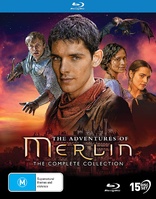 Merlin：Season 1-5 TV Series Blu-ray 8 Disc All Region free English