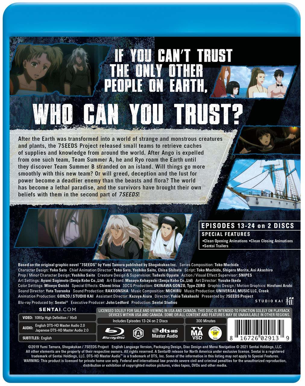 ７ＳＥＥＤＳ　Ｂｌｕ－ｒａｙ　ＢＯＸ　下巻（Ｂｌｕ－ｒａｙ　Ｄｉｓｃ） Animation - 7seeds Blu-ray Box Vol.1 - Japan Blu-ray Disc