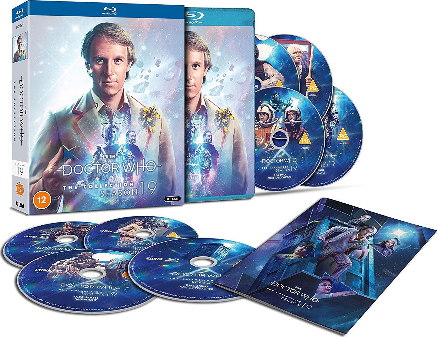 Doctor Who The Collection Season 19 Bluray Release Date May 31