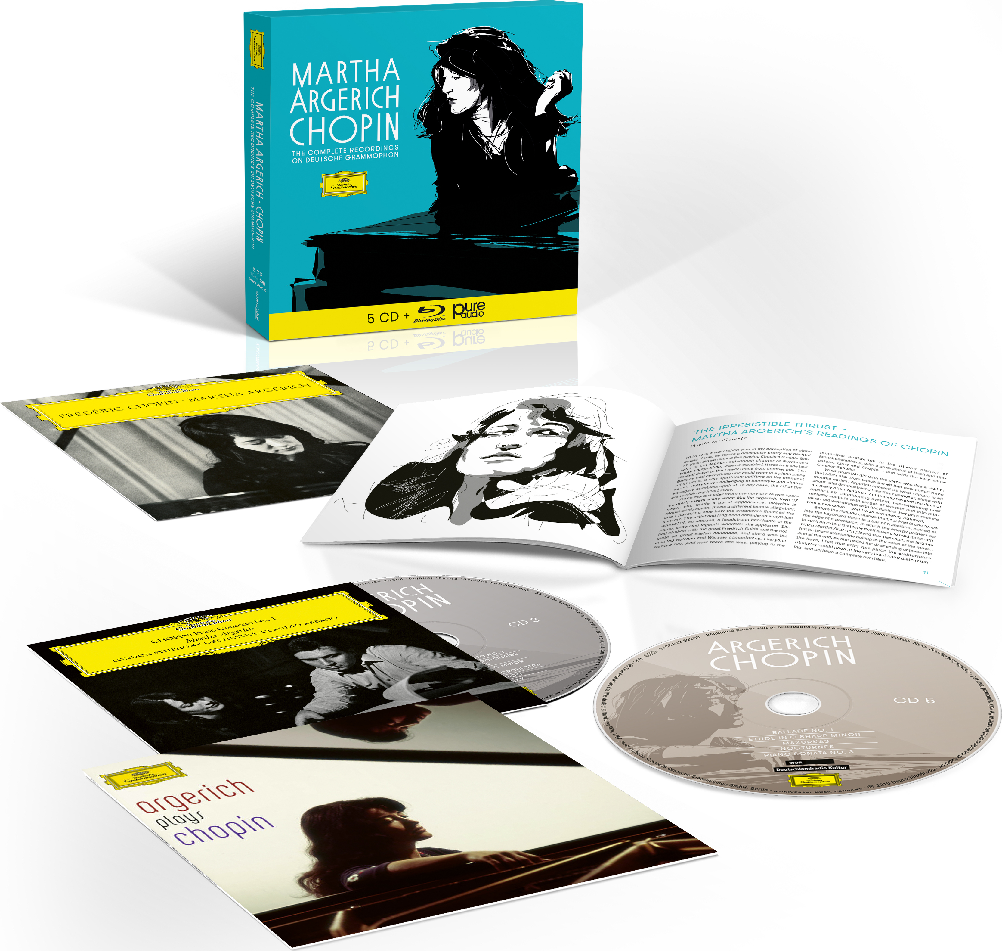 Martha Argerich: Chopin - The Complete Recordings Blu-ray