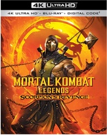 Mortal Kombat Legends: Scorpion's Revenge 4K (Blu-ray Movie), temporary cover art