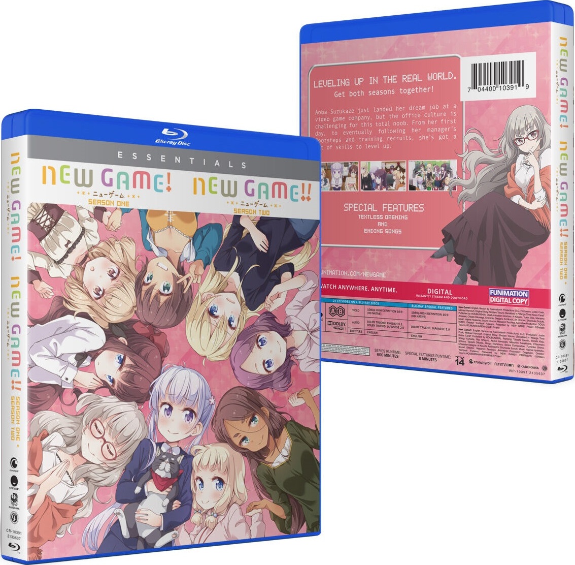 New Game Complete Series Blu Ray Release Date May 25 21 Essentials