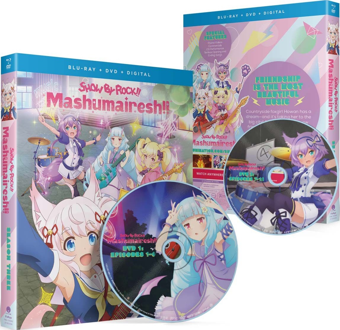 Show by Rock!! Mashumairesh!!: Season Three Blu-ray (Blu-ray + DVD 