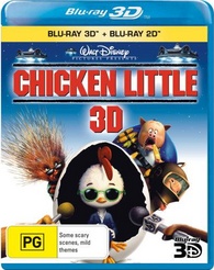 Chicken Little 3D Blu-ray (Blu-ray 3D + Blu-ray) (Australia)