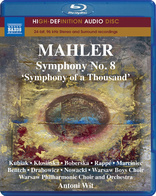 NAXOS蓝光音乐碟 马勒第八千人交响曲 Mahler: Symphony No.8