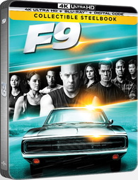 F9: The Fast Saga 4K Blu-ray (Best Buy Exclusive SteelBook)