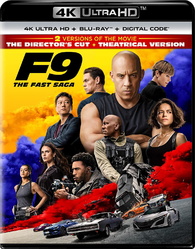 F9: The Fast Saga 4K Blu-ray (4K Ultra HD + Blu-ray + Digital 4K)