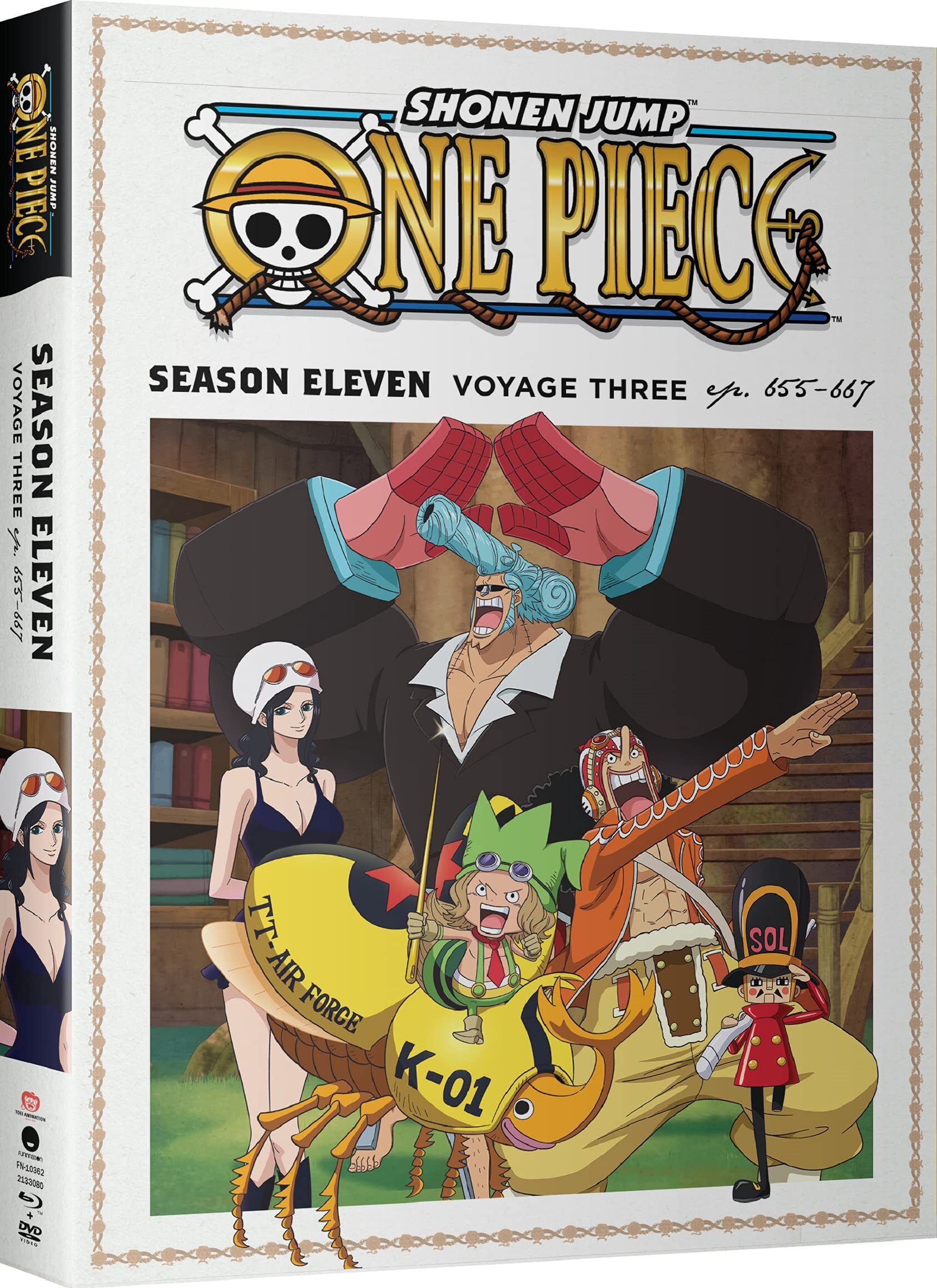 One Piece Season 11 Voyage 3 Blu Ray Episodes 655 667 Canada One Piece Season 11 Voyage 3 Blu Ray Episodes 655 667 Canada