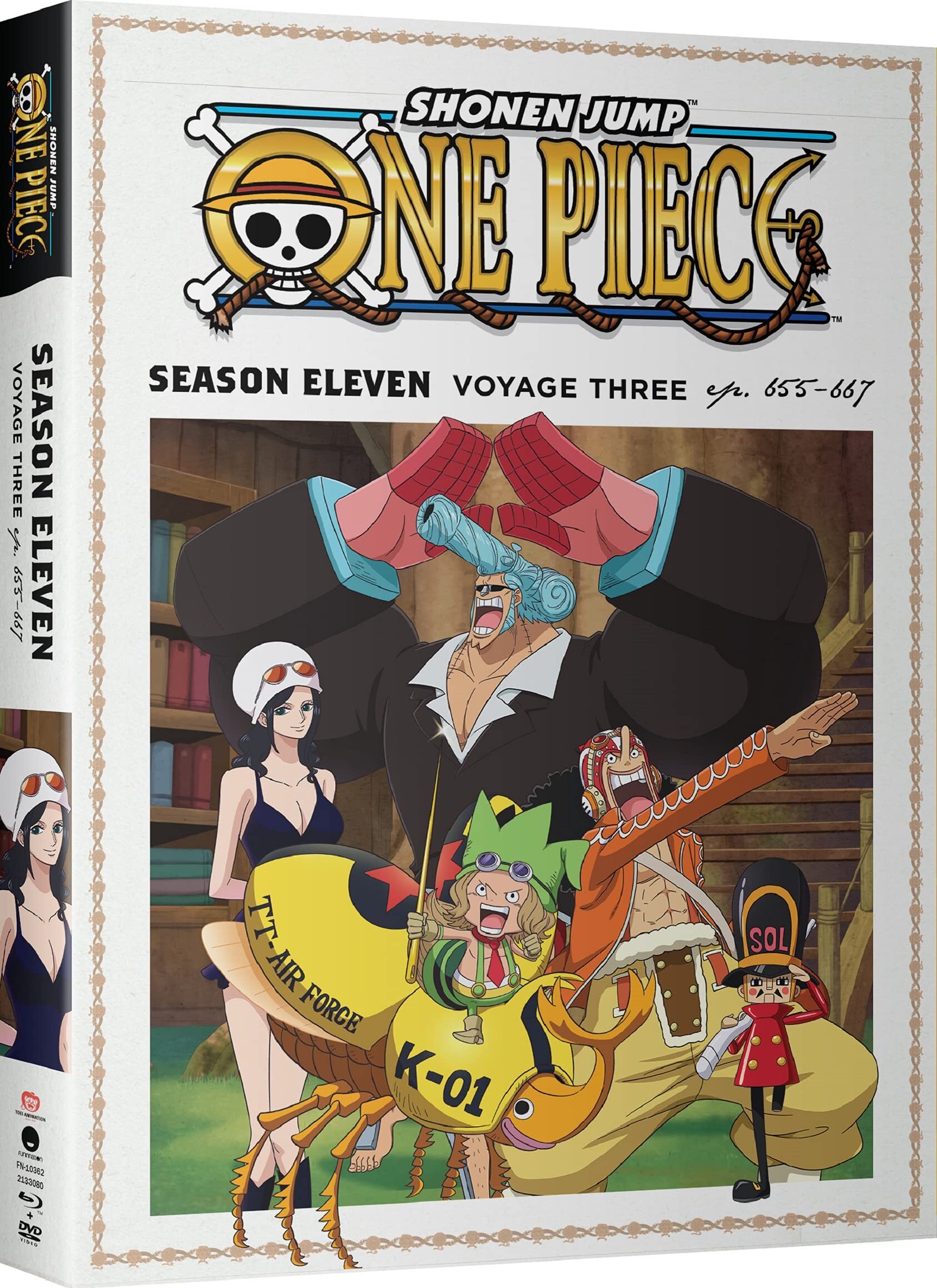 One Piece Season 11 Voyage 3 Blu Ray Episodes 655 667 Canada