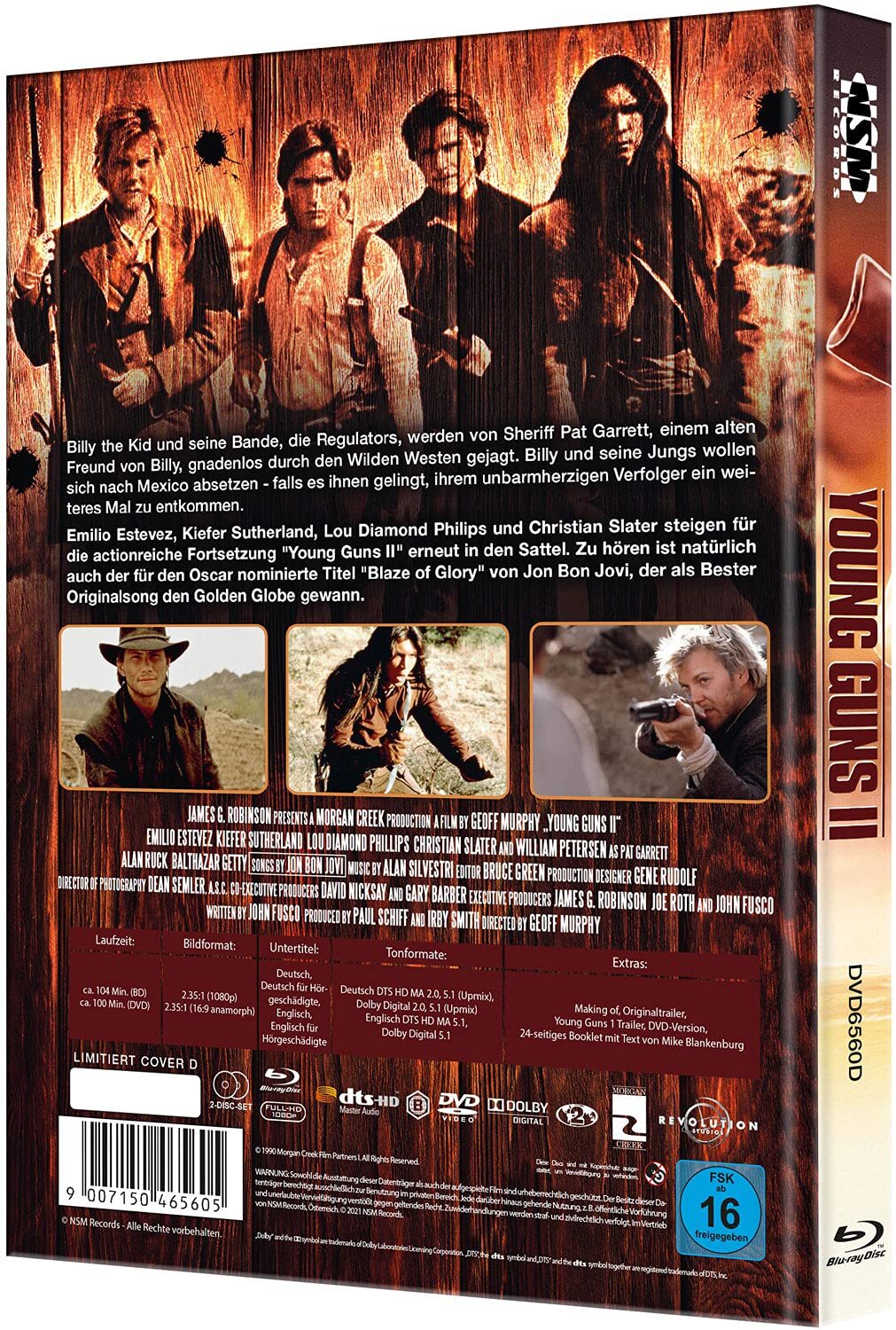 Young Guns II Blu-ray (DigiBook) (Austria)