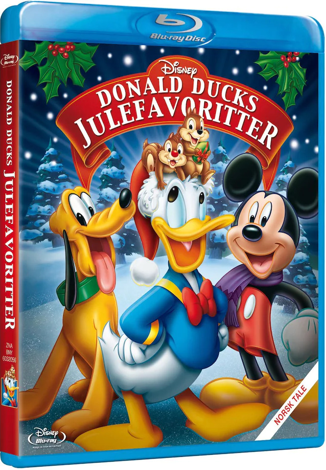 Donald Duck's Christmas Favorites Blu-ray (Donald Ducks Julefavoritter)  (Norway)