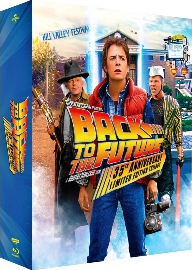 Back To The Future: The Trilogy 3 X Blu-Ray Steelbook 2015 Limited Area  Free