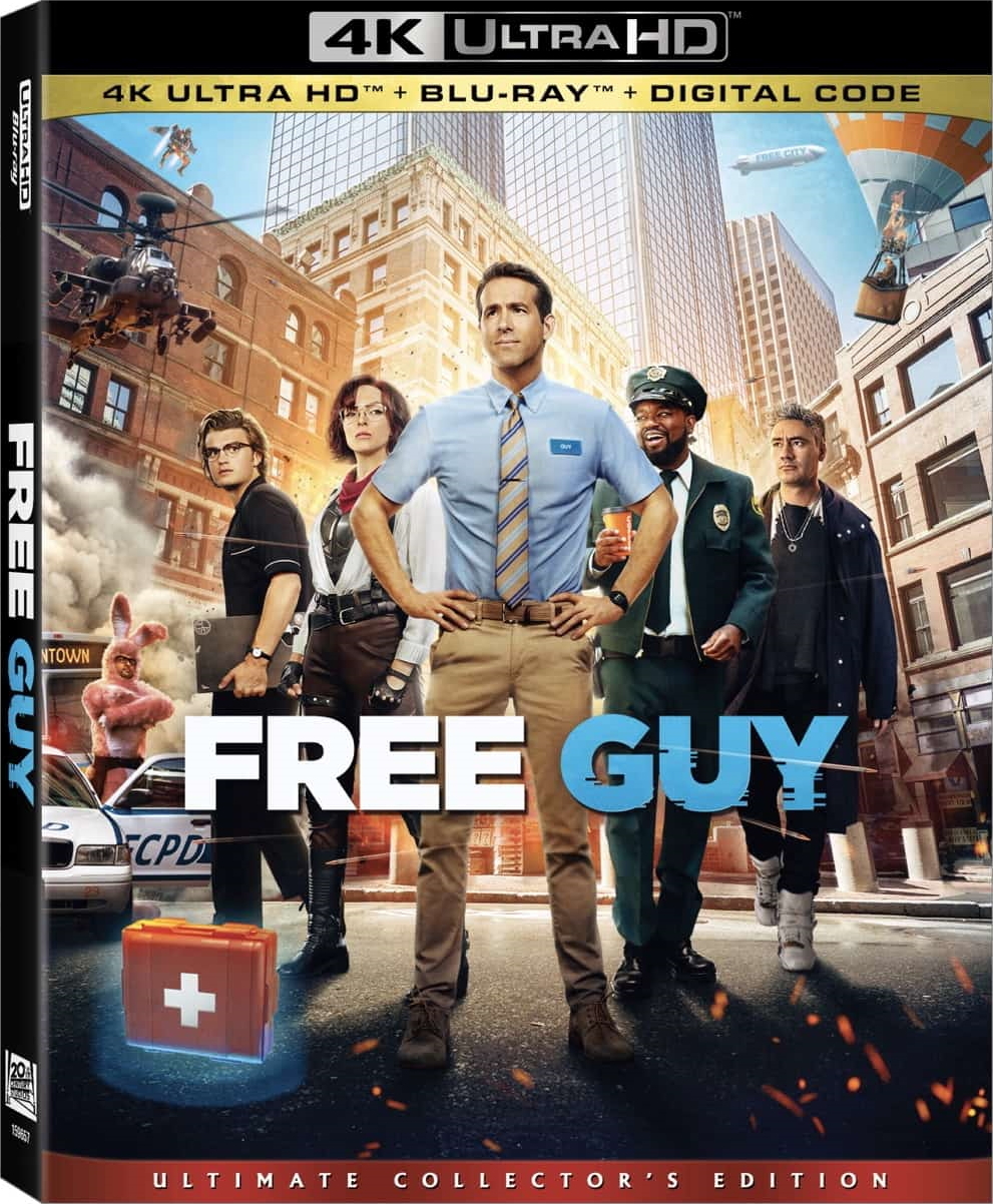 Free Guy (2021) 720p BluRay x264 Eng Subs [Dual Audio] [Hindi DD5.1 Or English] [1.2GB] Full Hollywood Movie Hindi