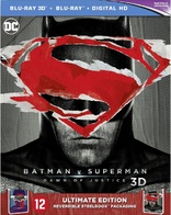 Batman v Superman: Dawn of Justice 3D (Blu-ray Movie), temporary cover art