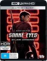 Snake Eyes: G.I. Joe Origins 4K (Blu-ray Movie)