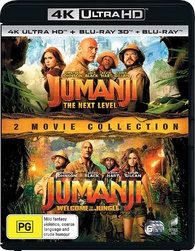 Jumanji 2-Film Collection 4K + 3D Blu-ray (Jumanji: Welcome To The ...