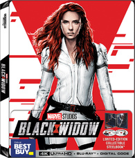 Black Widow 4K Blu-ray (Best Buy Exclusive SteelBook)