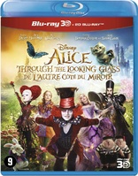 Alice Through the Looking Glass 3D (Blu-ray Movie)