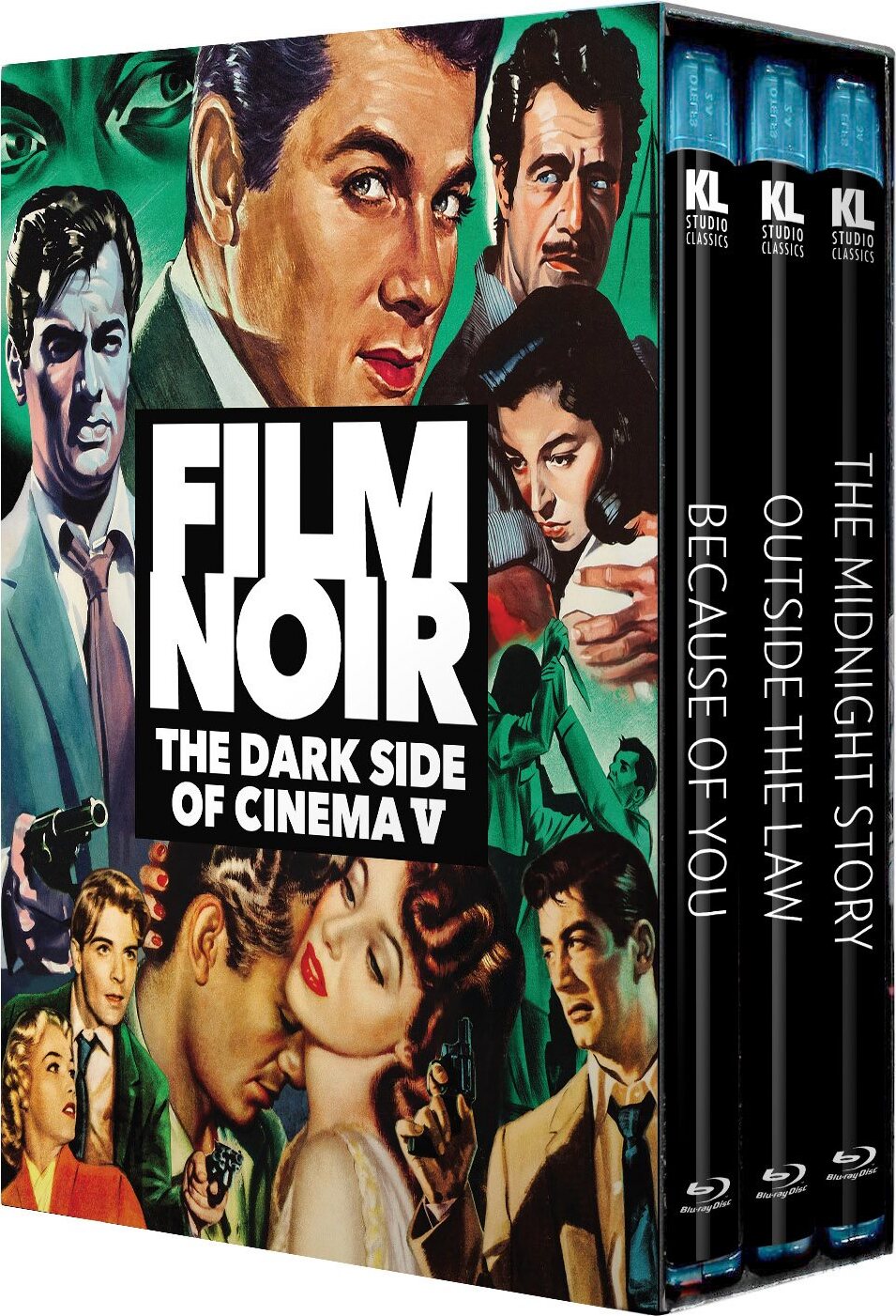 Film Noir The Dark Side Of Cinema V Blu Ray