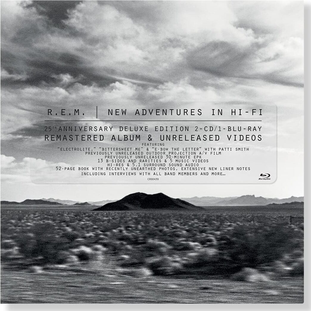 R.E.M. New Adventures in Hi Fi Blu ray 25th Anniversary Edition