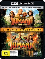 Jumanji: Welcome to the Jungle 4K Blu-ray (4K Ultra HD + Blu-ray +