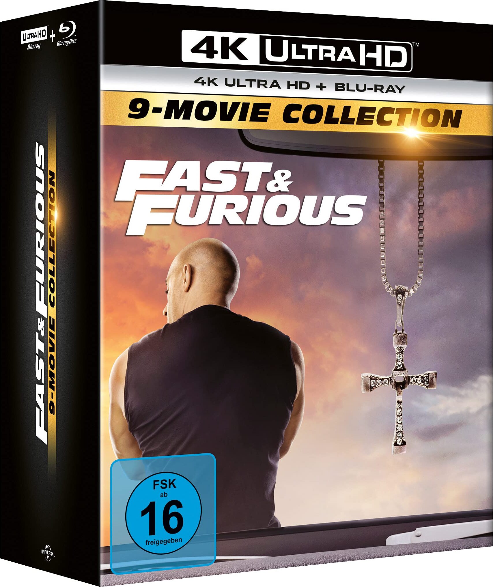 Fast and Furious: 9-Movie Collection 4K Blu-ray (The Fast and the