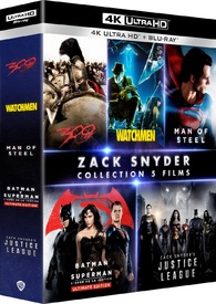 Coffret Zack Snyder 4K Blu-ray (300 / Watchmen / Man of Steel / Batman v  Superman / Zack Snyder's Justice League) (France)