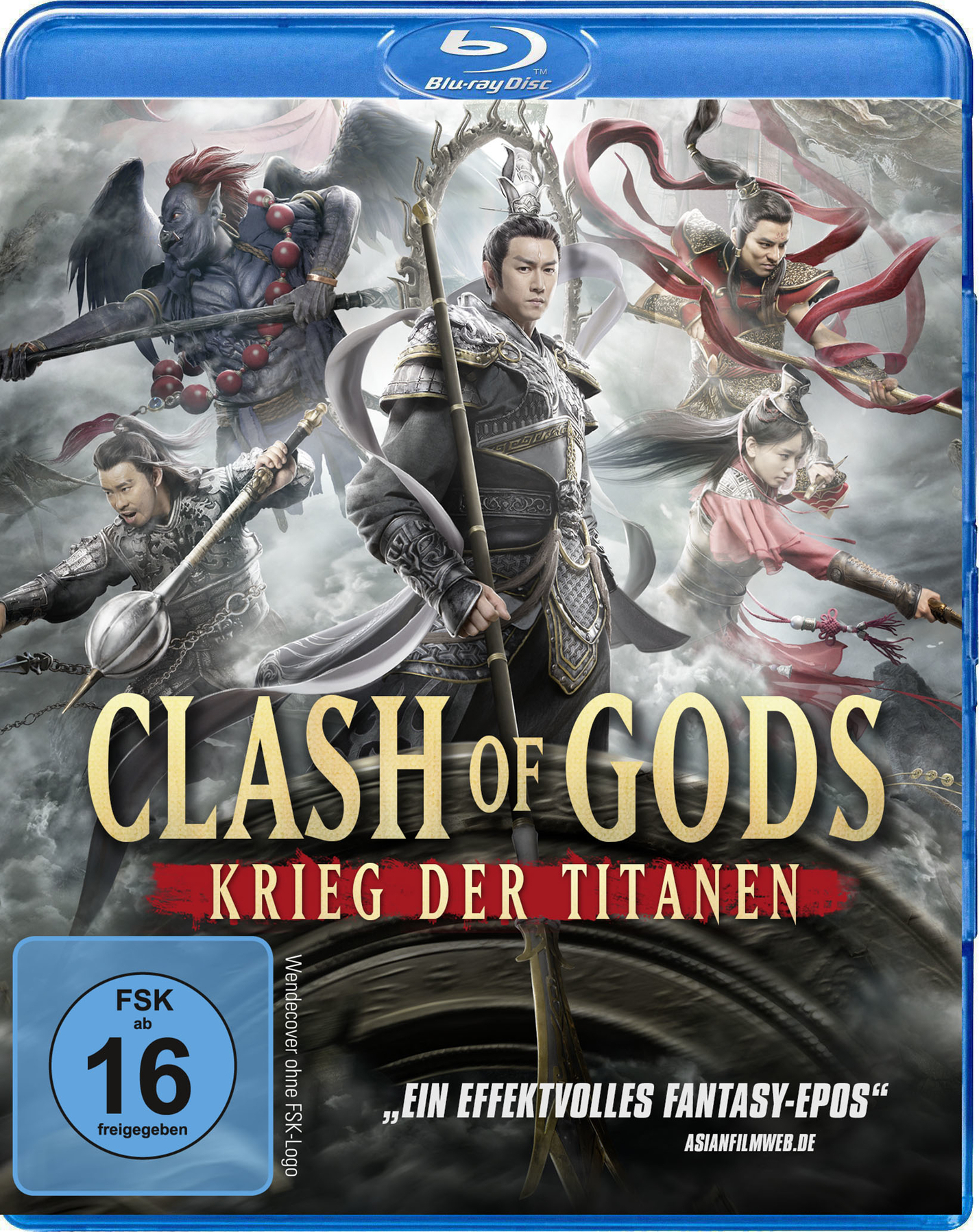 Clash of Gods - Krieg der Titanen Blu-ray (First Myth Clash of Gods /  封神榜：决战万仙阵) (Germany)