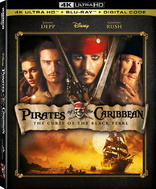 Pirates of the Caribbean: The Curse of the Black Pearl 4K (Blu-ray Movie)