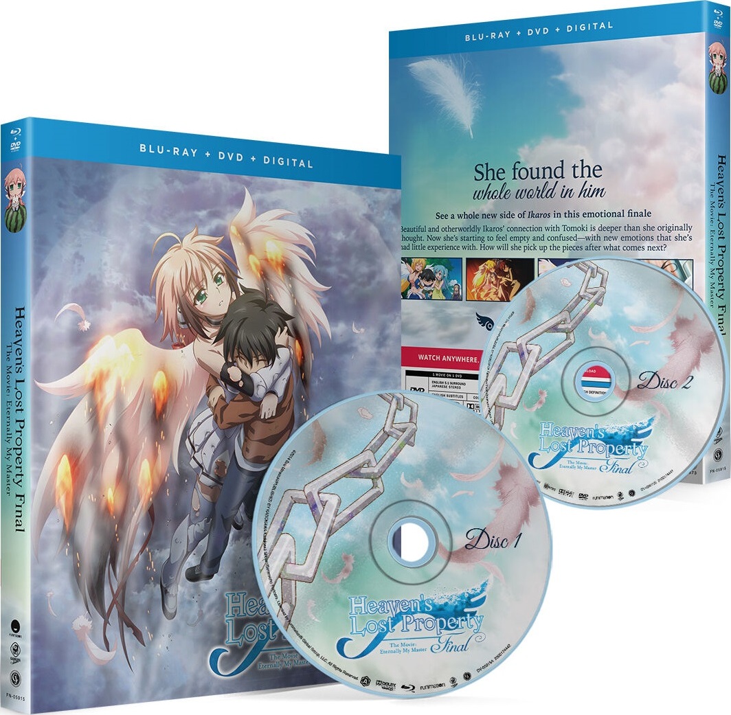 Heaven's Lost Property Final - The Movie: Eternally My Master Blu-ray (Sora no Otoshimono Final: Eternal My Master)
